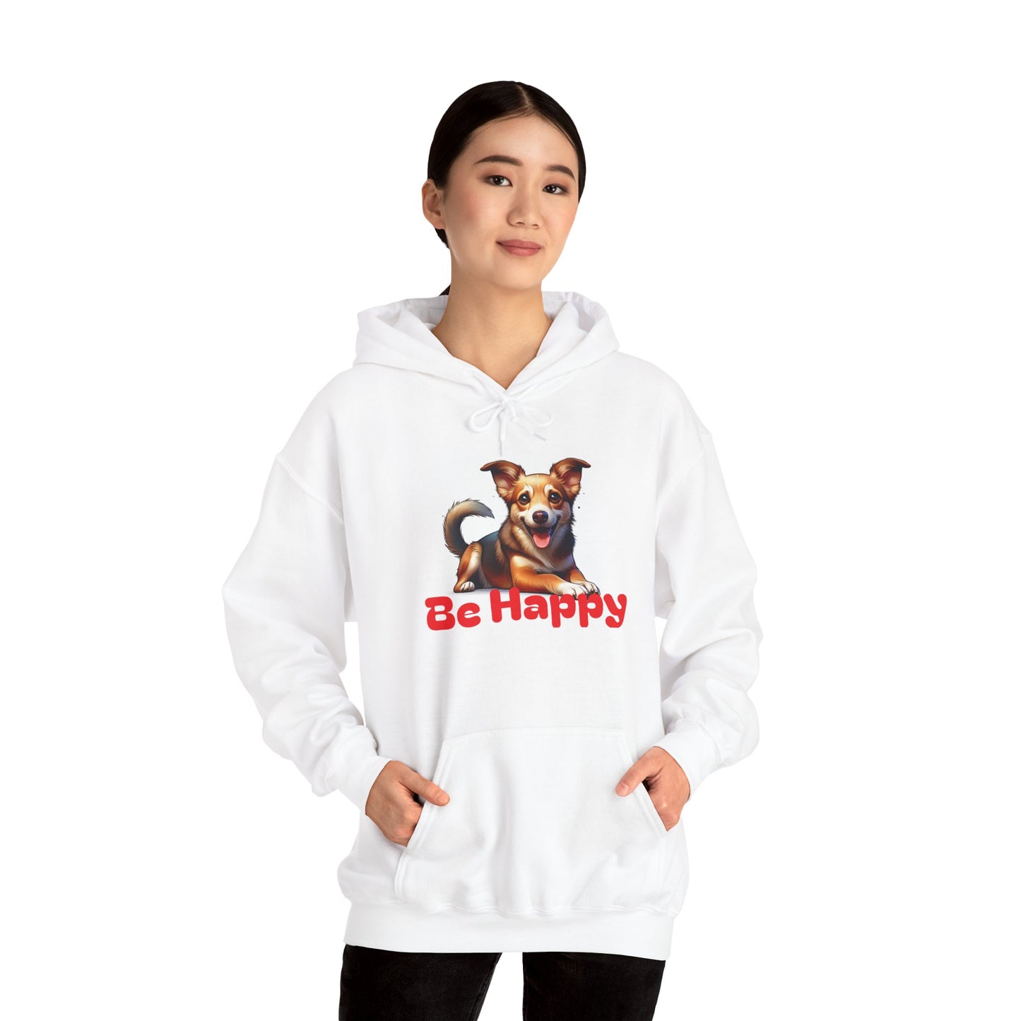 Don't worry, be happy hoodie.