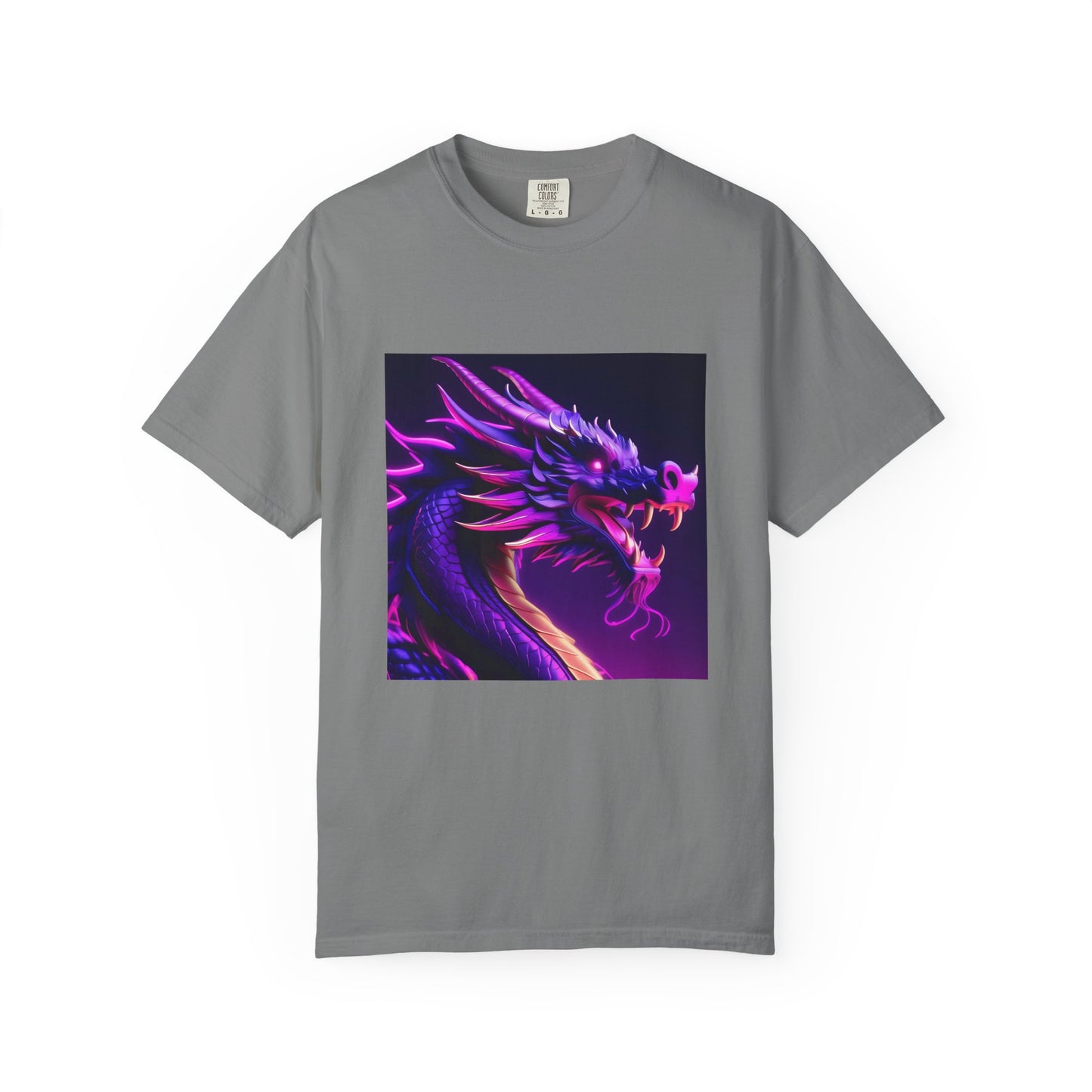 Vibrant Dragon Graphic T-Shirt