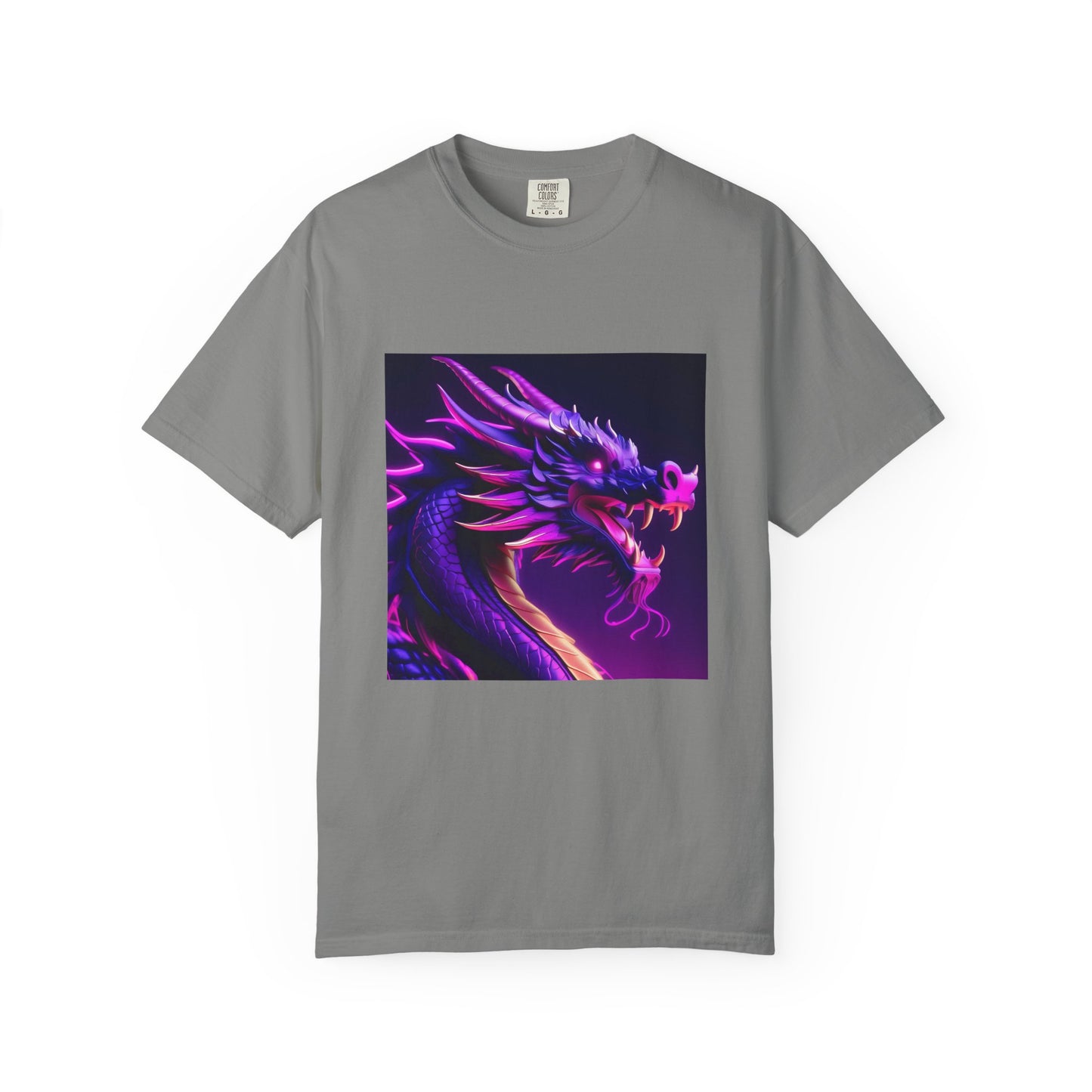 Vibrant Dragon Graphic T-Shirt