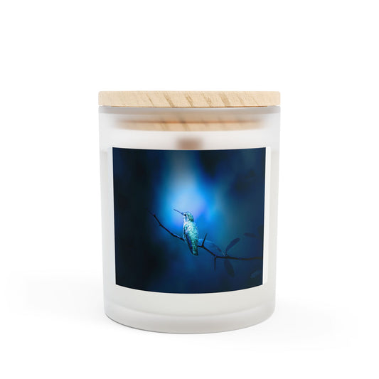 Frosted Glass Candle, 11oz