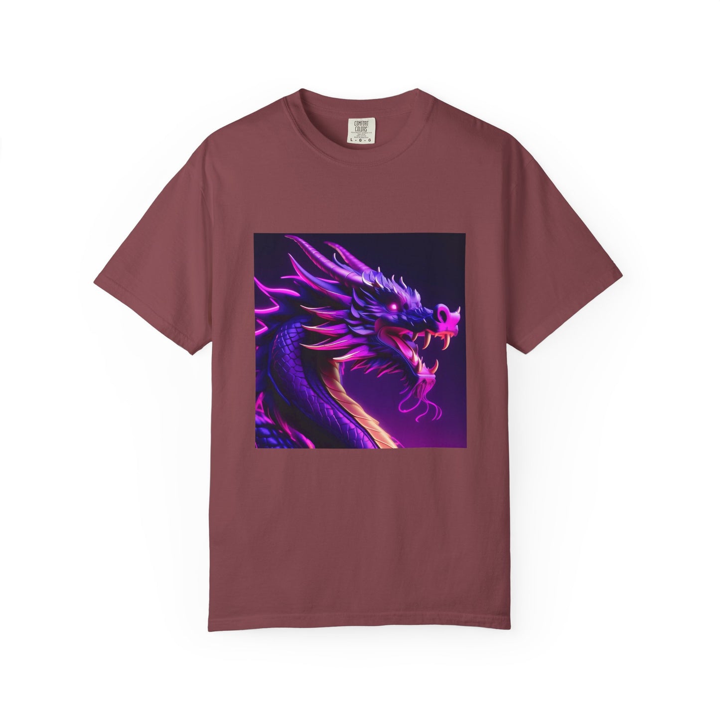 Vibrant Dragon Graphic T-Shirt