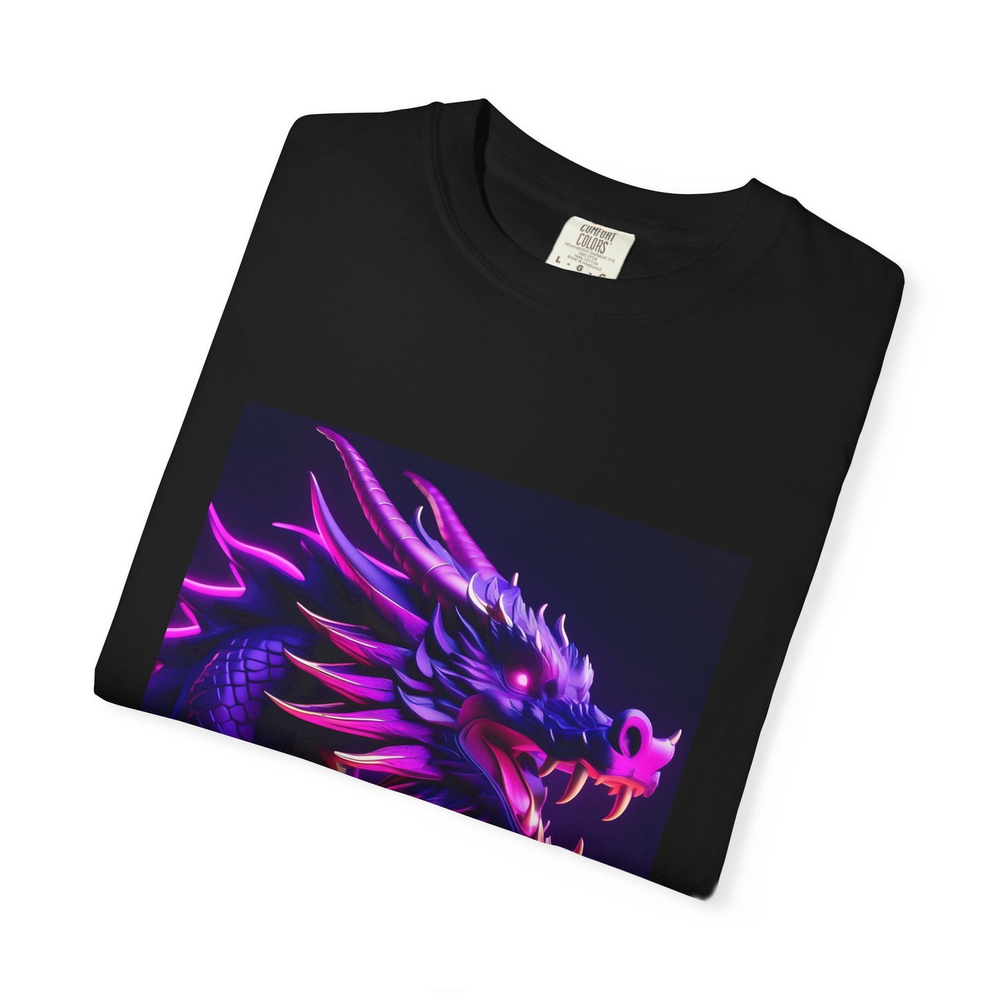 Vibrant Dragon Graphic T-Shirt