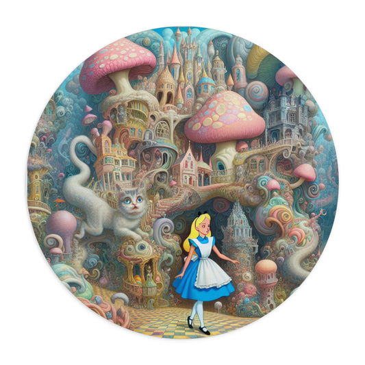 Wonderland mouse Pad.