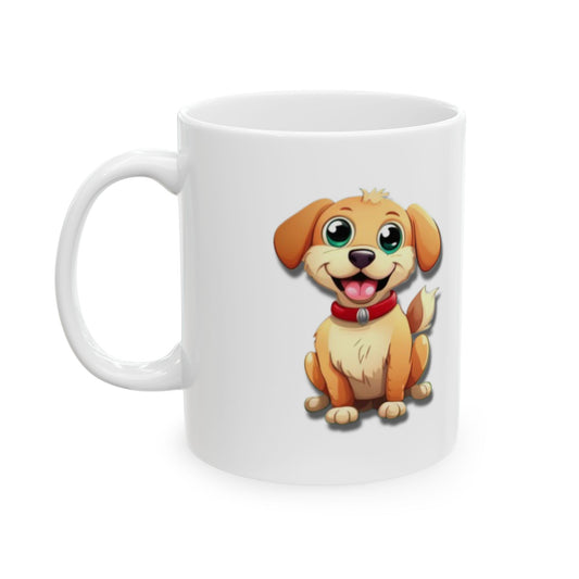 Super cute dog ceramic mug, (11oz, 15oz)