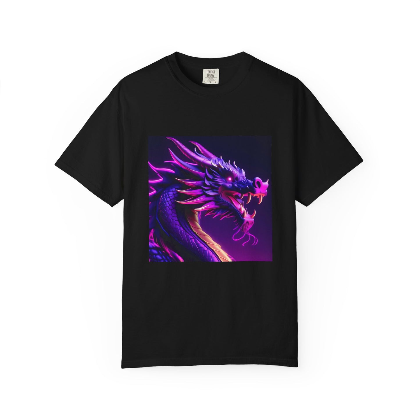 Vibrant Dragon Graphic T-Shirt
